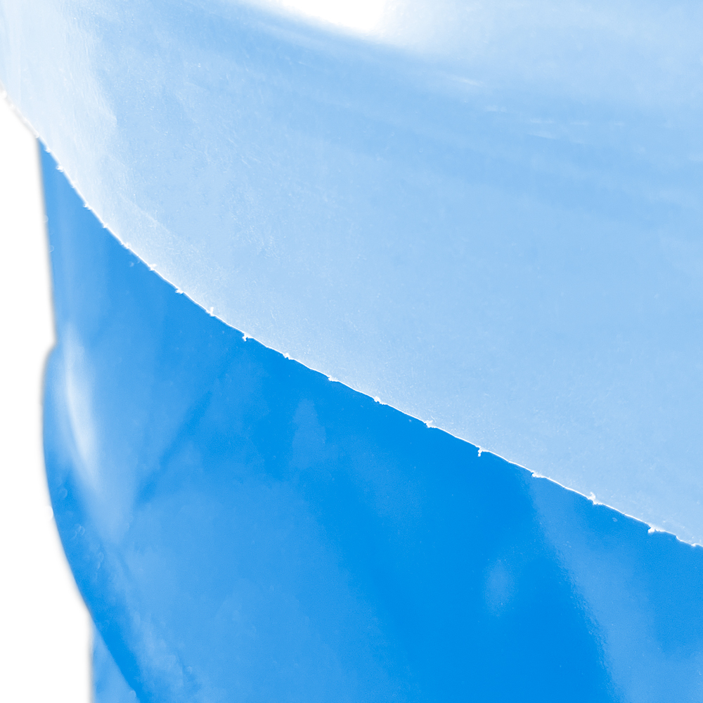 Close up of 55 Gallon 38 x 65 4 Mil Drum Liners Perforation