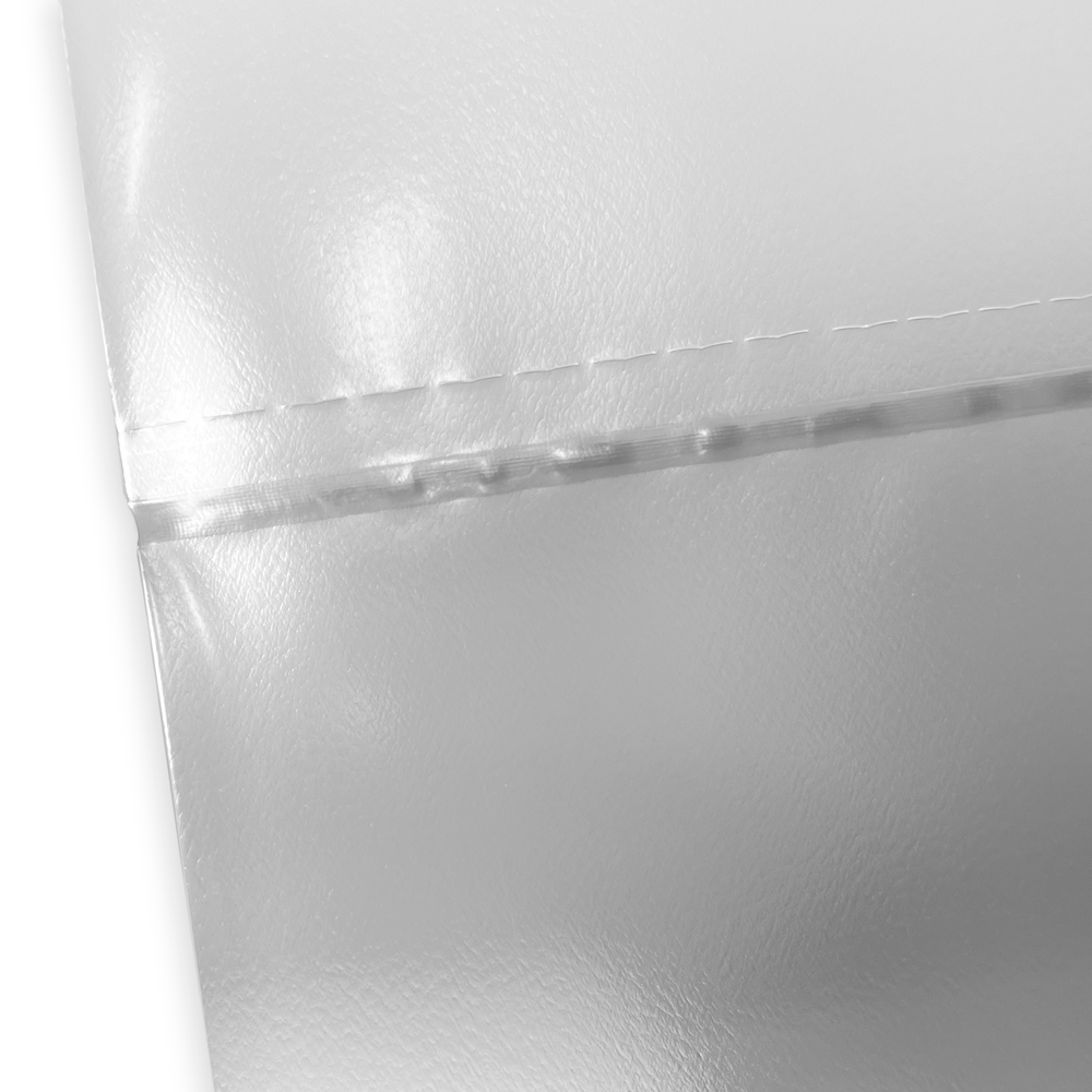 Close up of 55 Gallon 38 x 65 6 Mil Drum Liners Bottom Seal