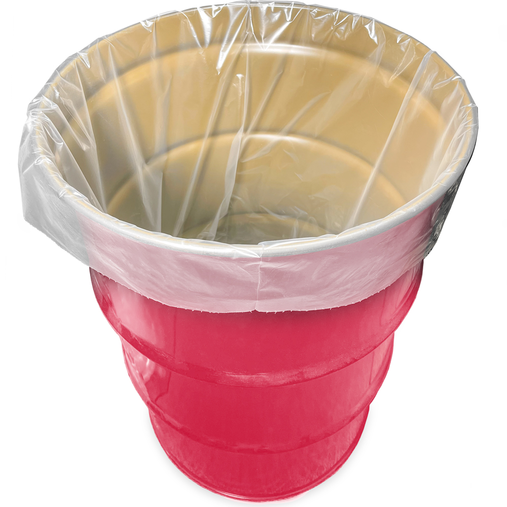 55 Gallon 38 x 65 6 Mil Drum Liner in Drum