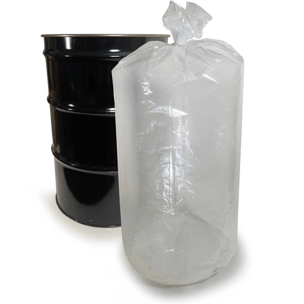 55 Gallon Drum Liner 4 mil Round Bottom 38" x 56"