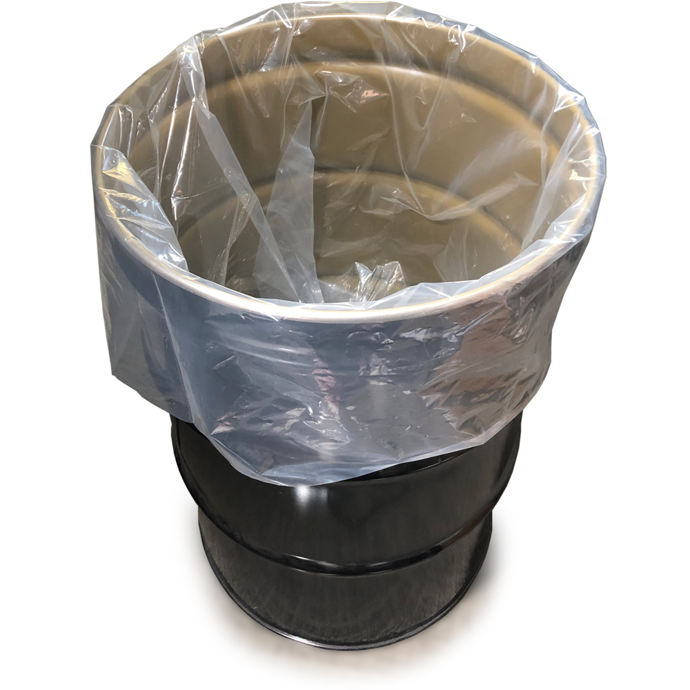 55 Gallon Drum Liner 4 mil Round Bottom 38" x 56"