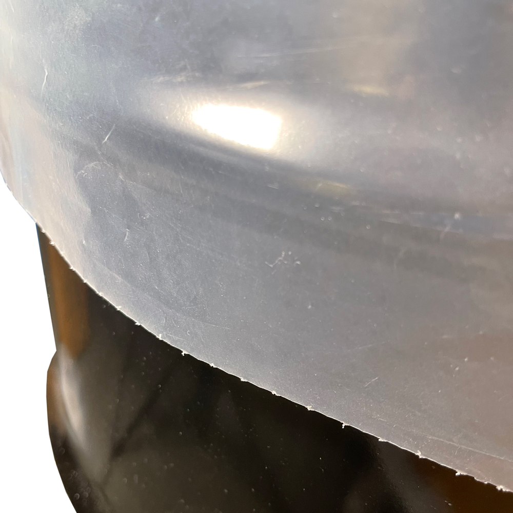 55 Gallon 2 mil Plastic Drum Liner 38" x 65" 300 per roll