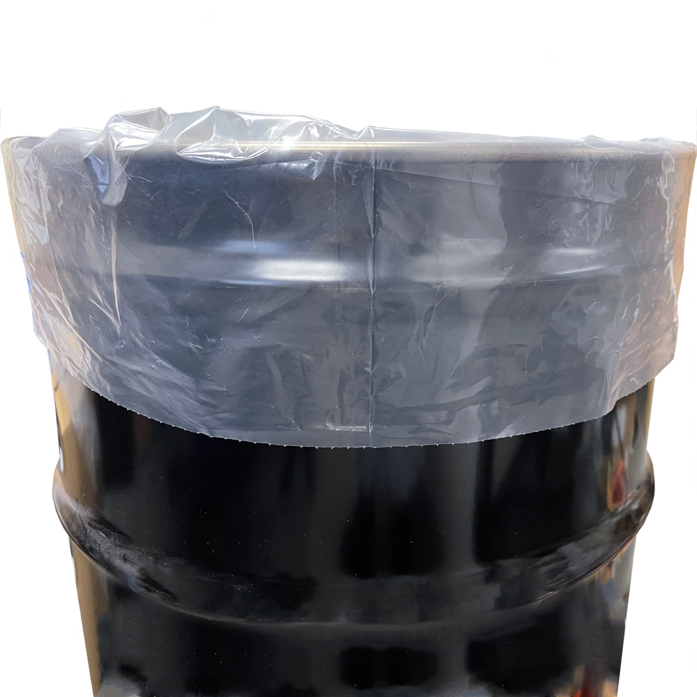 55 Gallon 3 mil Plastic Drum Liner 38" x 65" 200 per roll