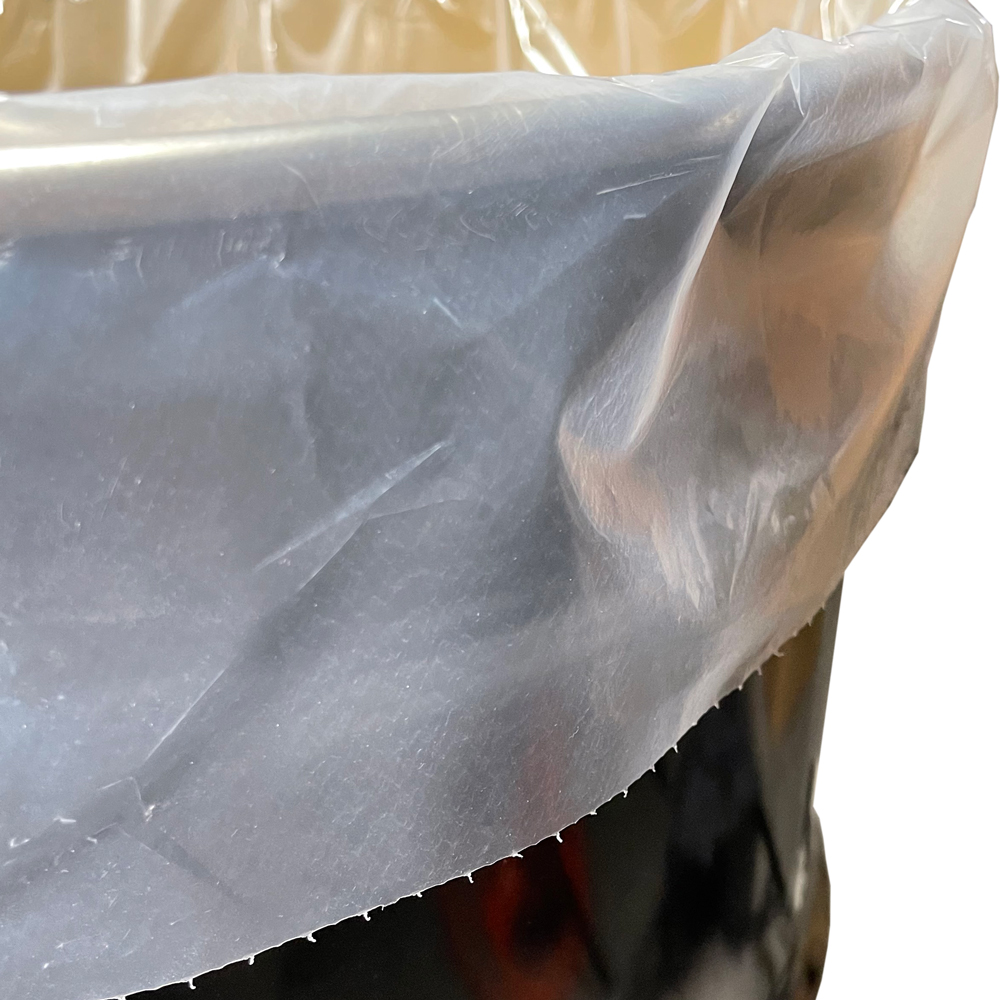 55 Gallon 3 mil Plastic Drum Liner 38" x 65" 200 per roll