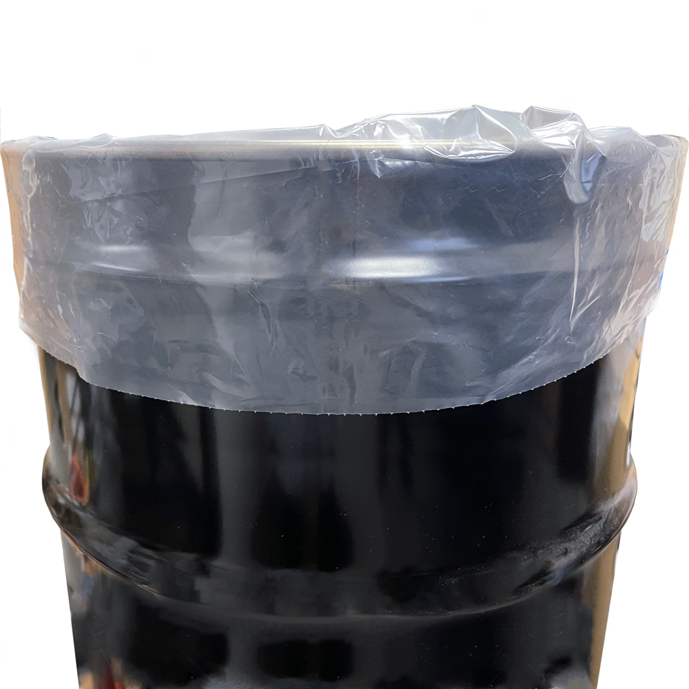 55 Gallon 6 mil Plastic Drum Liner 38" x 65" 100 per roll