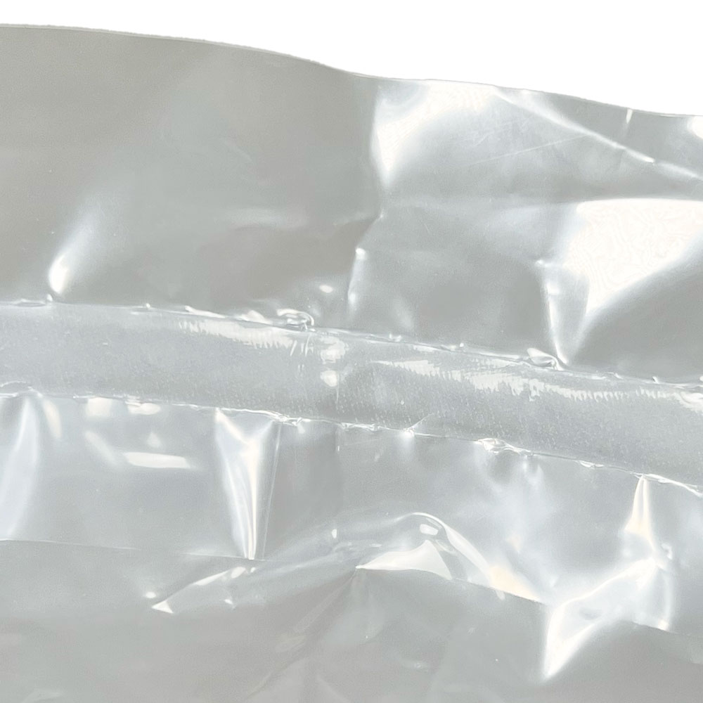 Bottom Seal of 55 Gallon Drum Round Bottom Liners - 4 Mil Clear Plastic 38 x 40