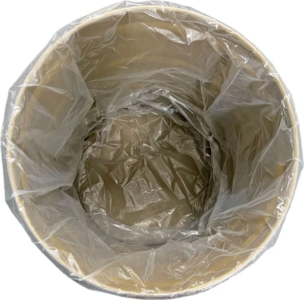55 Gallon 38 x 40 4 Mil Round Bottom Drum Liners 55 Gallon Drum Round Bottom Liners - 4 Mil Clear Plastic 38 x 40