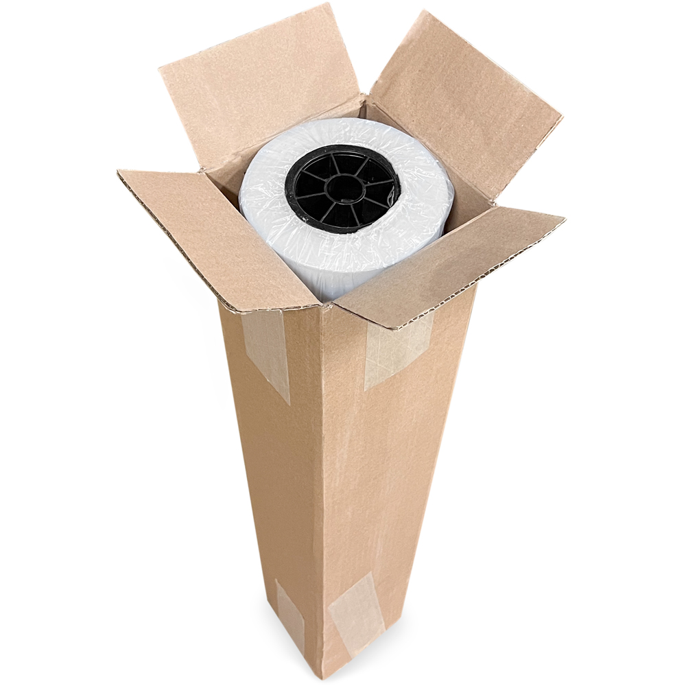 Case of 55 Gallon Drum Liners - 3 Mil Clear Plastic 38 x 63 On Rolls