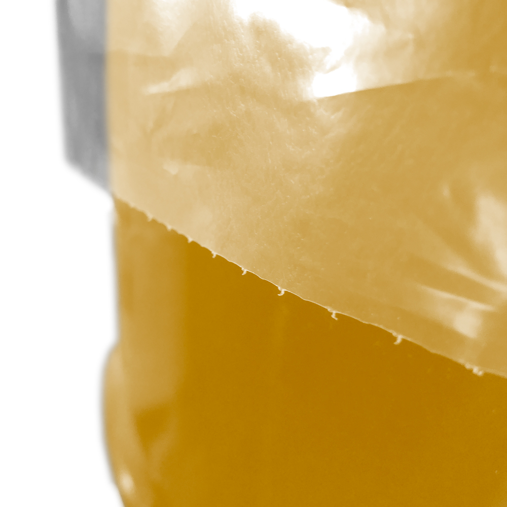 Close up of 55 Gallon 38 x 63 3 Mil Drum Liners Perforation