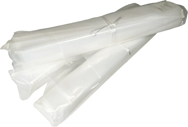 55 Gallon 38x40 8 Mil Round Bottom Drum Liners Rolled Rolled 55 Gallon Drum Round Bottom Liners - 8 Mil Clear Plastic 38 x 40