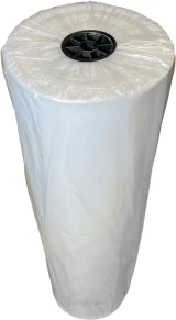 55 Gallon Drum Liners - 5 Mil Clear Plastic 38 x 65 On Rolls
