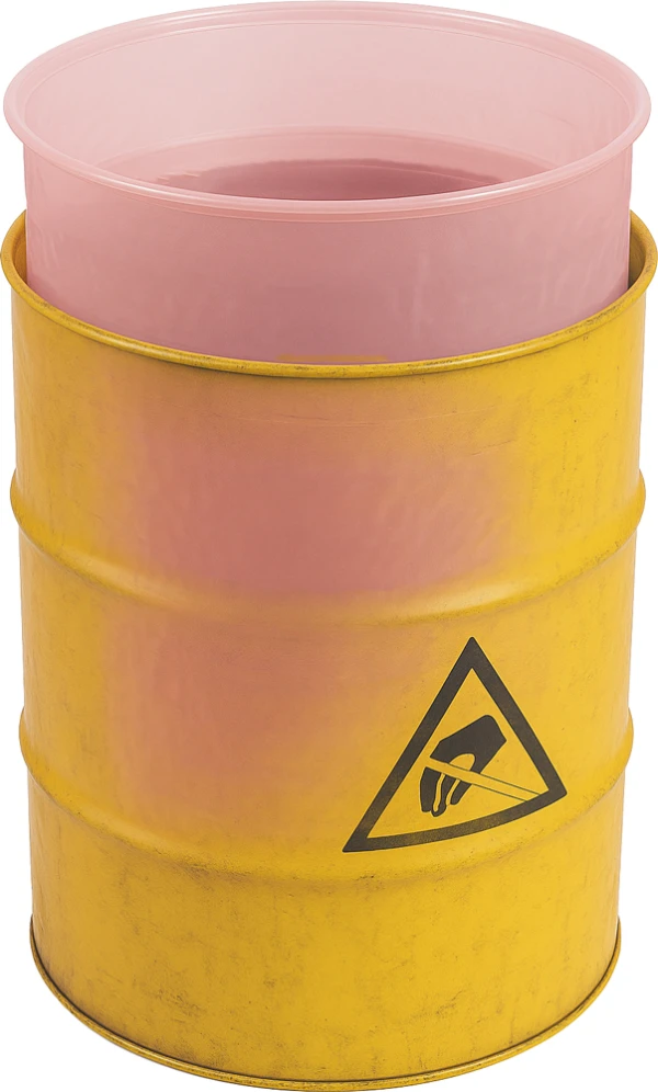 55 Gallon Smooth Antistat Rigid Drum Liners 18 Mil 55 Gallon Rigid Vacuum Formed Drum Liners 18 Mil