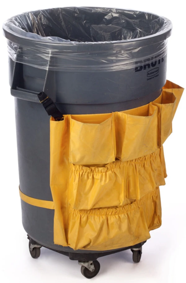 Clear 38 x 64 4 mil 55 Gallon Contractor's Bags
