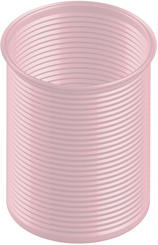 Rigid 55 Gallon 18 Mil Accordion Antistatic Vacuum Formed Drum Liners