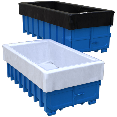 Dumpster Liners on Roll