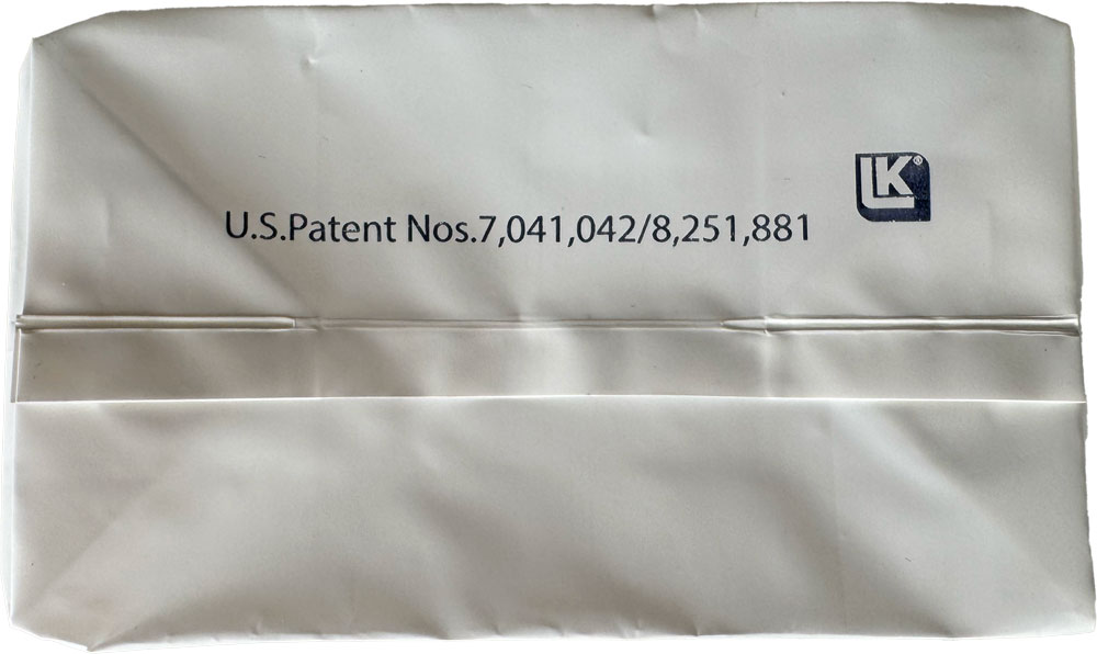 Flat Bottom 4.5 x 2.5 x 8.5 Air Sickness Emesis Bags with Adhesive Seal