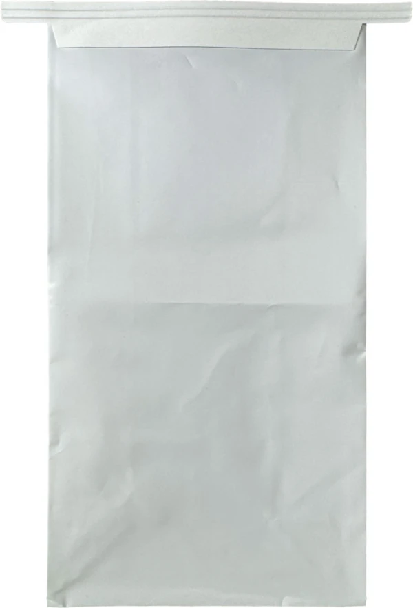 Front of 4.5 x 2.5 x 8.5 Air Sickness Emesis Bags with Wire Tie Seal