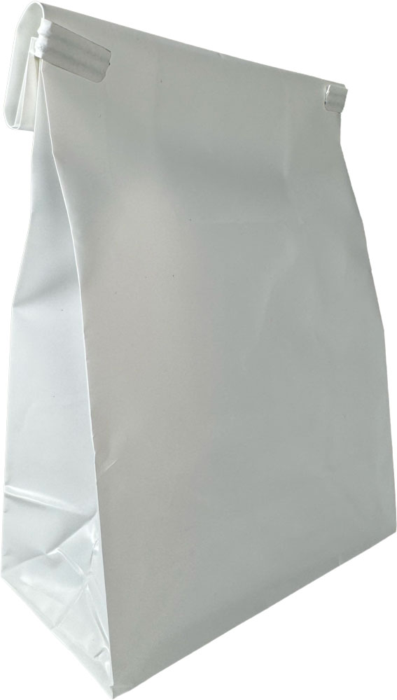 Folded and Sealed 4.5 x 2.5 x 8.5 Air Sickness Emesis Bags with Wire Tie