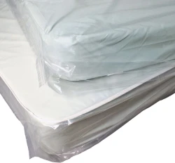 36" x 7" x 45" LDPE Equipment Cover on Roll Mattress/Bedframe/Bedrail
