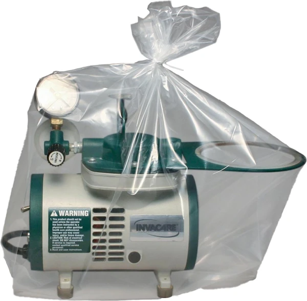 LDPE Equipment Cover on Roll Suction Machine Nebulizer IV Pump LDPE Equipment Cover on Roll Suction Machine Nebulizer IV Pump