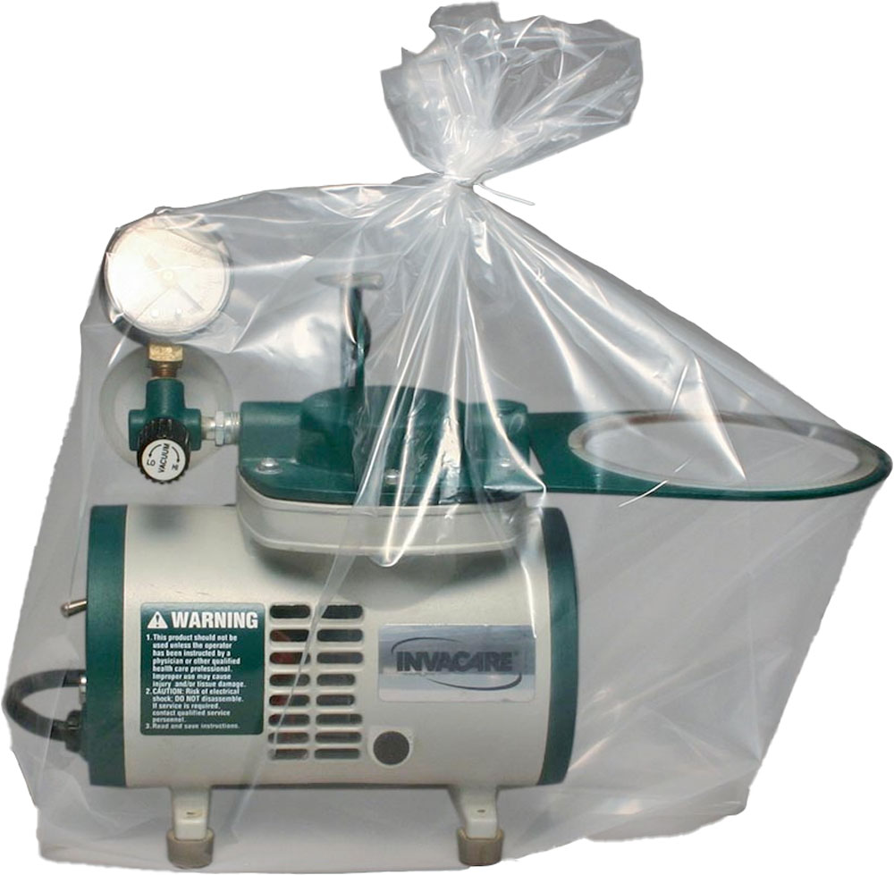 LDPE Equipment Cover on Roll Suction Machine Nebulizer IV Pump