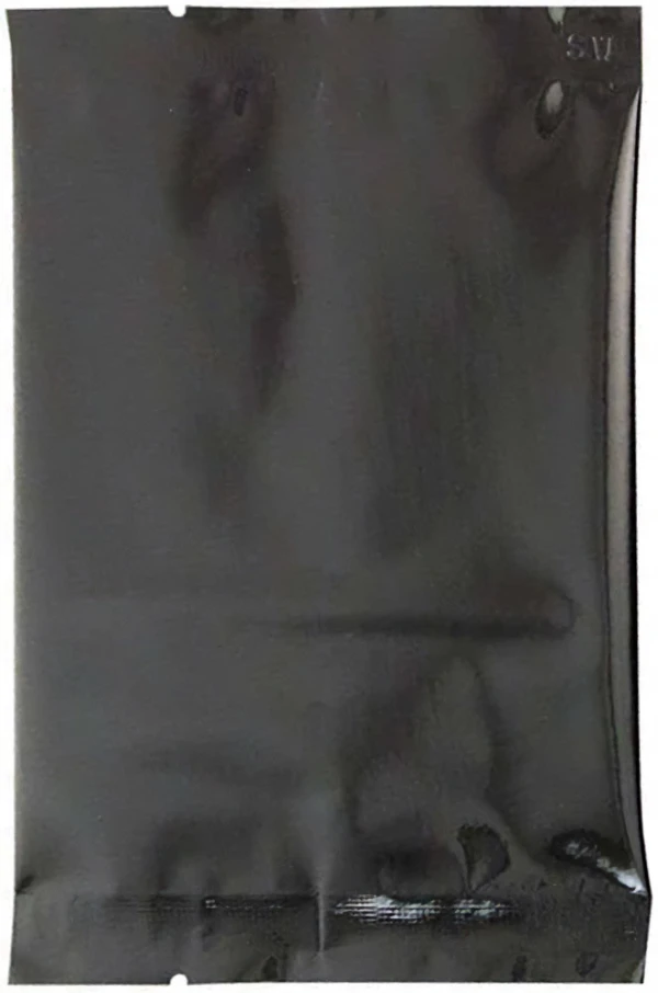 Black 2 oz. Flat Pouch