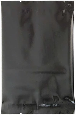 Black 2 oz. Flat Pouch