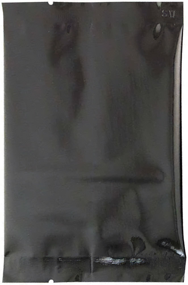 Black 2 oz. Flat Pouch