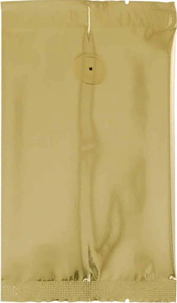 Gold 2 oz. Flat Pouch with Valve Gold 2 oz. Flat Pouch with Valve