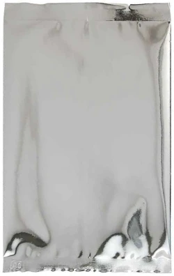 Silver 16 oz. Flat Pouch
