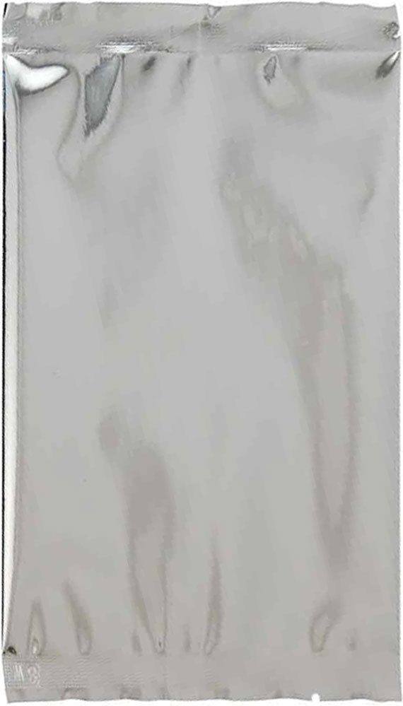 Silver 8 oz. Flat Pouch Silver 8 oz. Flat Pouch