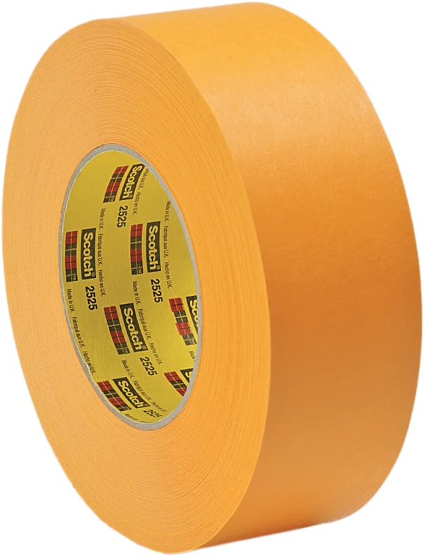 3M 2525 48 mm x 55 m Orange Scotch Perform Flatback Tape Orange 48 mm x 55 m 9.5 mil scotch perform flatback tape