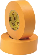 Orange 48 mm x 55 m 9.5 mil scotch perform flatback tape stacked