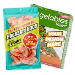 Custom Frozen Food Bags Custom Printed Frozen Food Bags