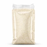3.5x2.25x9.75 Heavyweight Cellophane Bags with Rice