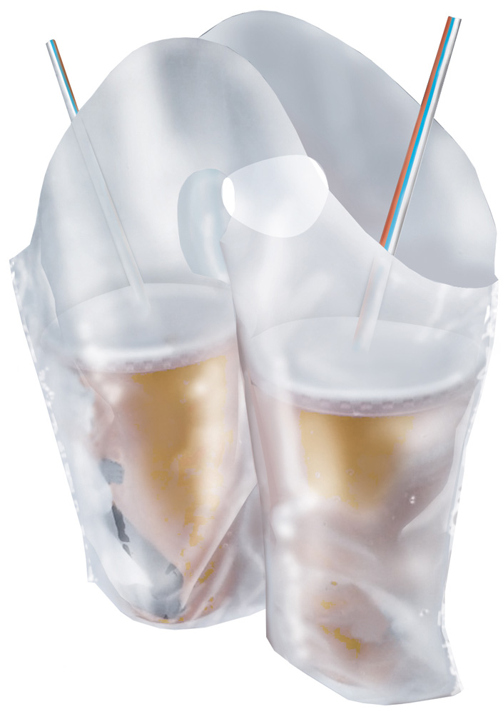 13x13 3bg Cup Carrier Bag