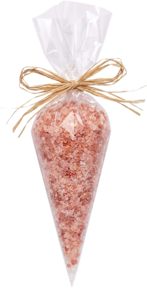 100 Pack 6 X 12 Plastic Cone Treat Bags with Bath Salt