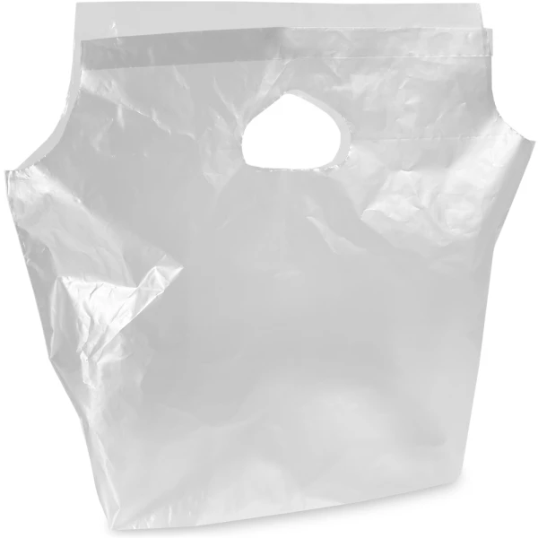 11 x 10 + 3.5 1 Mil Plastic Lunch Bag 11 x 10 + 3.5 1 Mil Lunch Bag