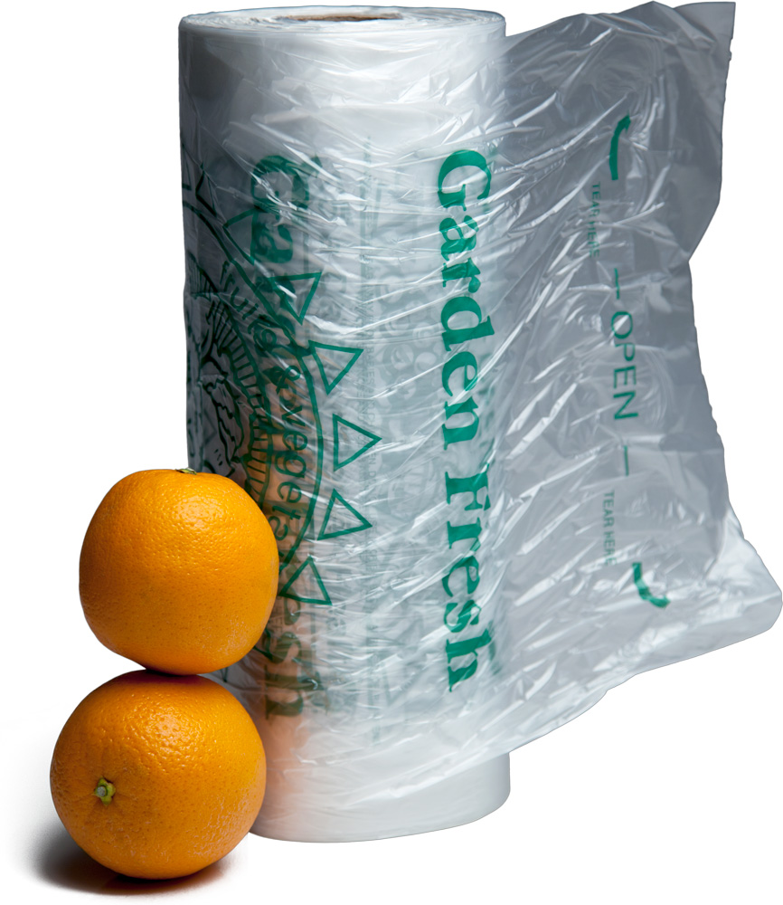 11 x 17 0.5 Mil 5-a-Day Produce Bags on Roll