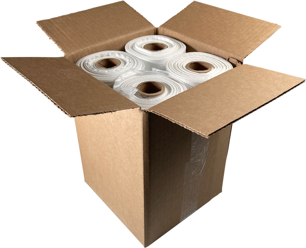 11 x 17 0.5 Mil 5-a-Day Produce Bags on Roll Case