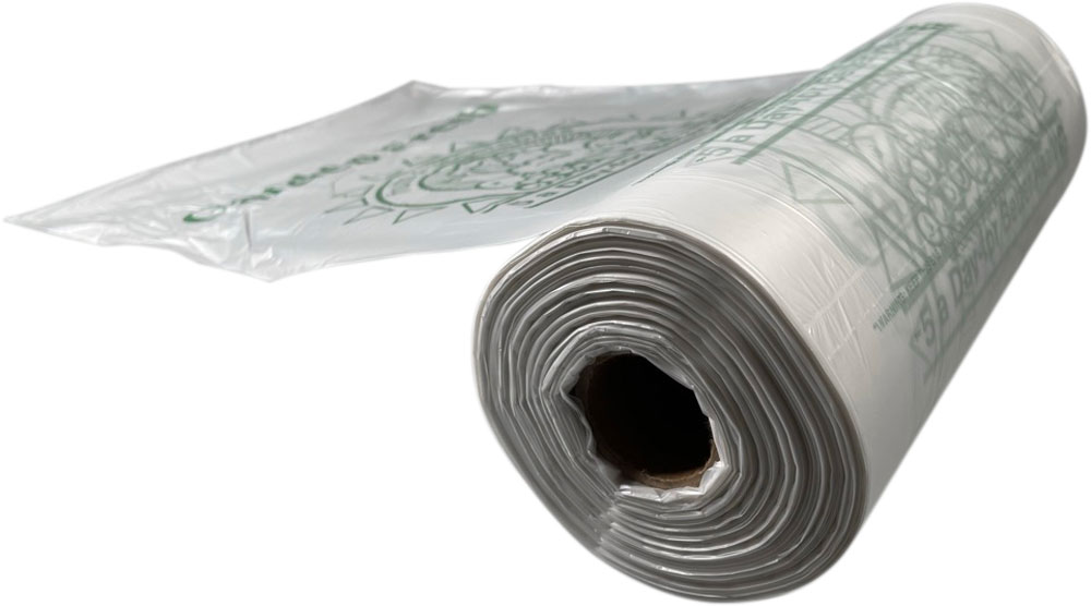 11 x 17 0.5 Mil 5-a-Day Produce Bags on Roll