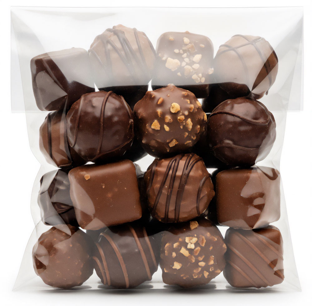 2.5 x 4.25 Flat Cello Bags 1 Mil