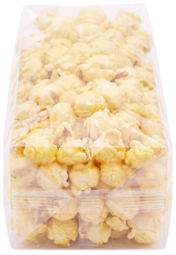 3 x 2 x 9 Cello Popcorn Bags Gusset Polypropylene Bottom Bottom of 3 x 2 x 9 Gusseted Polypropylene Cello Bags 2 Mil