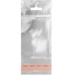 3" x 4" Header Bag with Resealable Tape