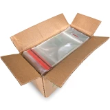 Case of 3 x 4 Retail Header Bag with Resealable Tape
