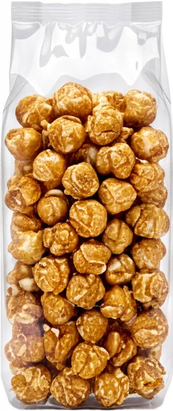 3.5" x 2.25" x 8.25" Gusseted Polypropylene Cello Popcorn Bags