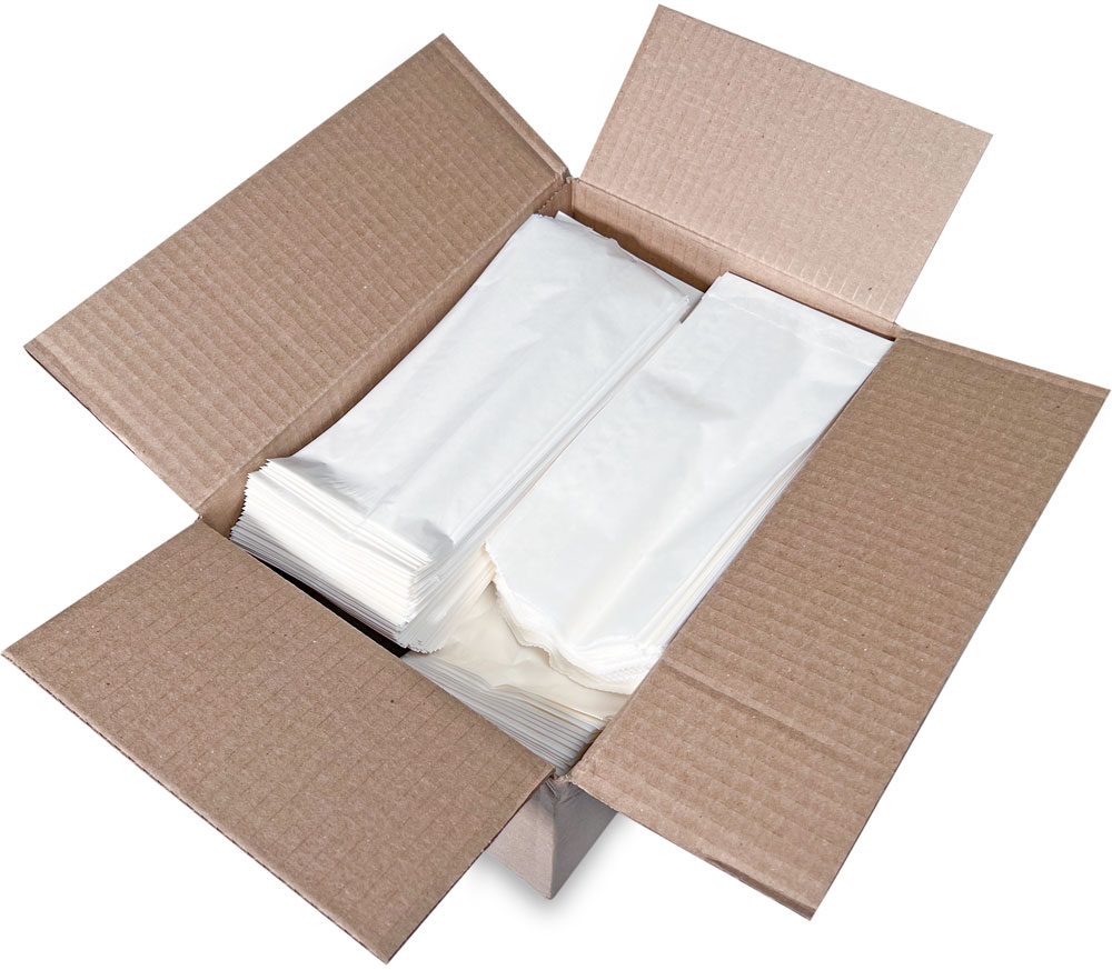 Case of 4 x 2 3/4 x 9 Glassine Favor Bags