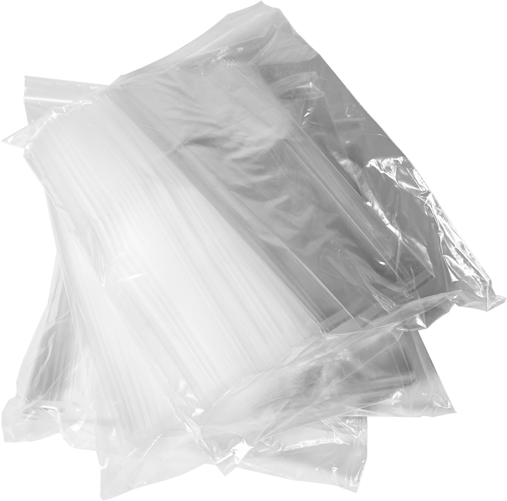Inner Packs of 4.5 x 2.25 x 11 Crimp Bottom Side Gusset Cello Bags 1.5 Mil
