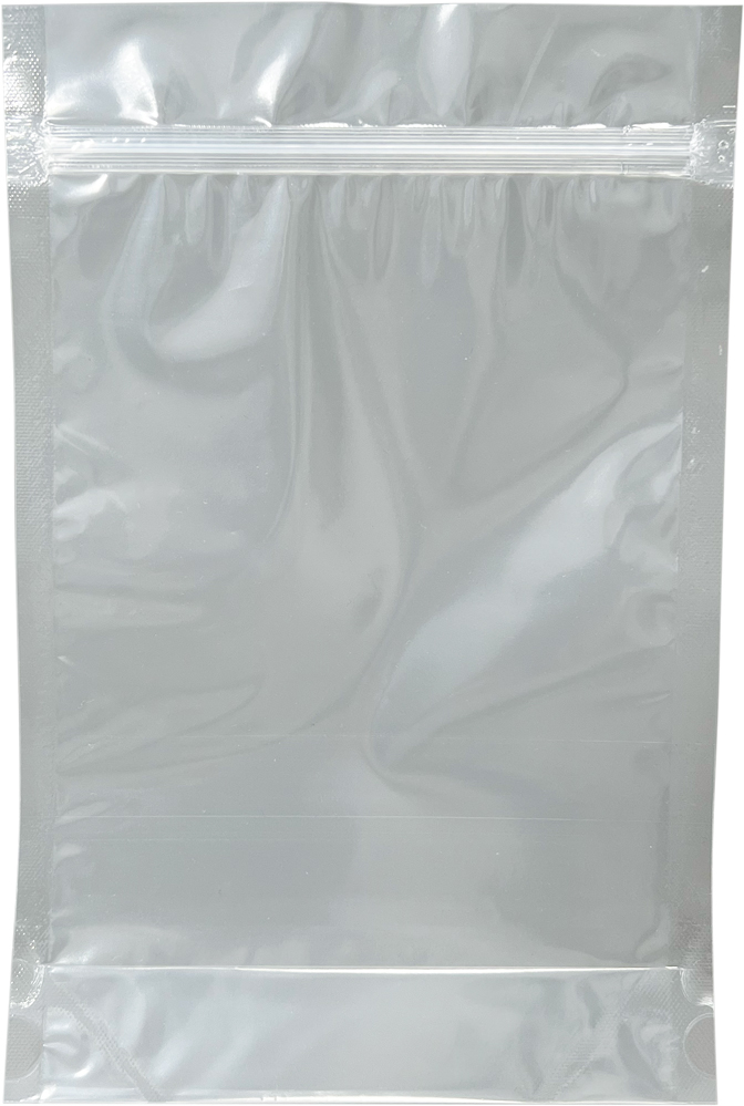 6.75 x 10.25 + 2.5 Stand Up Pouch Zipper Bags 3 Mil (Outside Dimension)