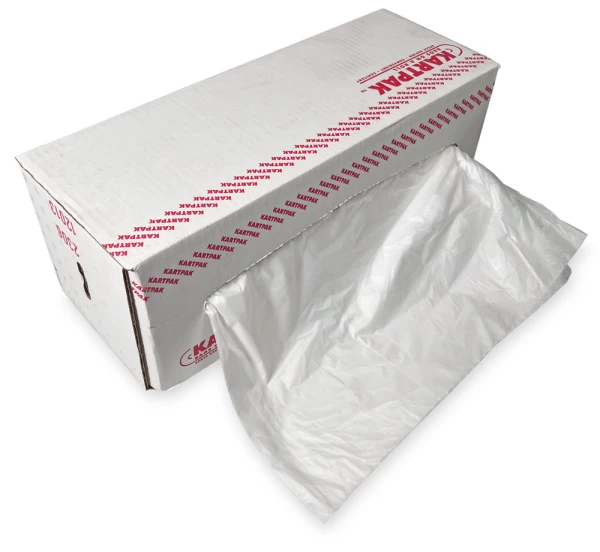 60 x 83 0.6 mil Pan Rack Covers Self Dispensing Case Self Dispensing Case of 60 in. x 83 in. 15 micron Pan Rack Covers for a 80 inch Rack